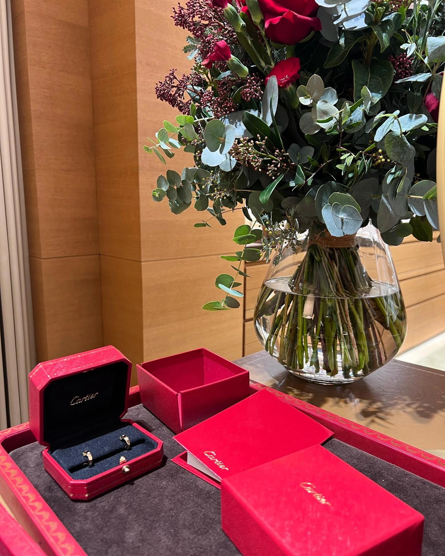 Серьги и колье Cartier LOVE — фото 742