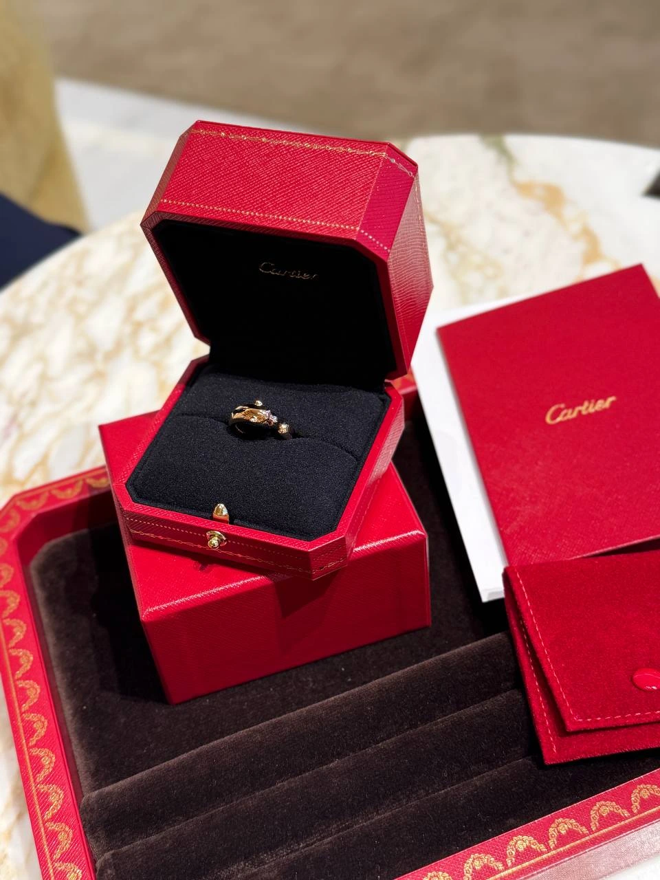 Кольцо Panthère de Cartier — фото 791